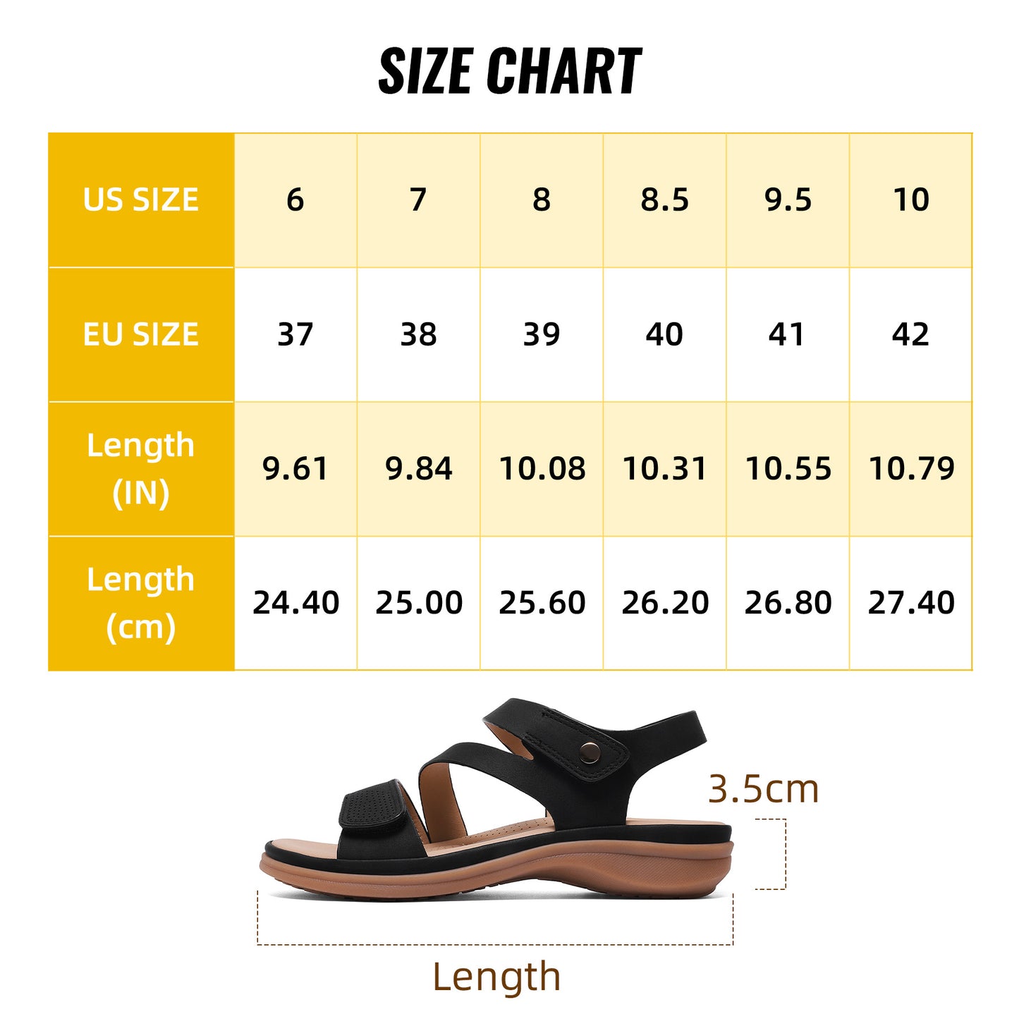 Littleplum Women Orthotic Arch Support Adjustable Summer Sandals