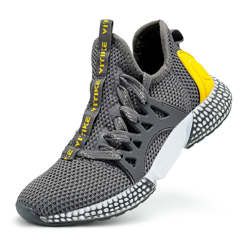 WETIKE Boy's Shoes Mesh Slip on Lightweight Running Sneakers