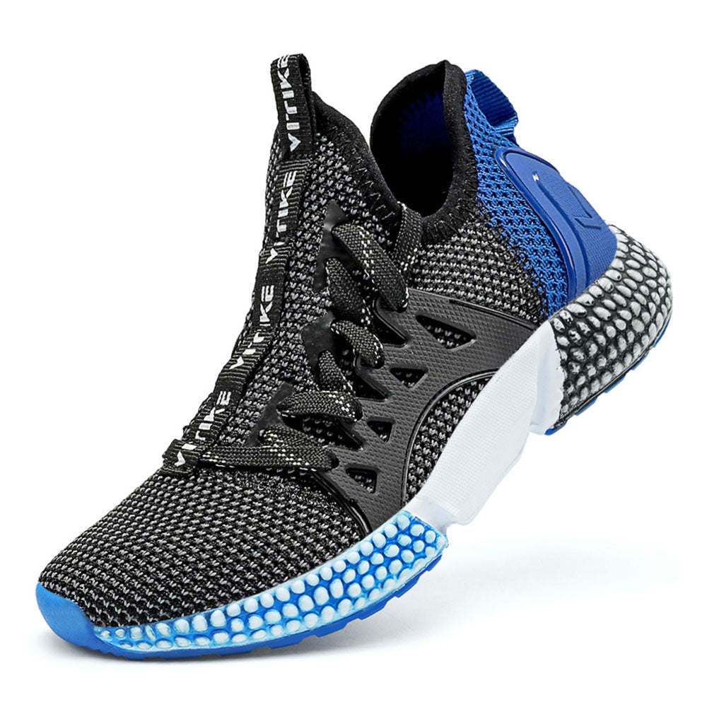 WETIKE Boy's Shoes Mesh Slip on Lightweight Running Sneakers