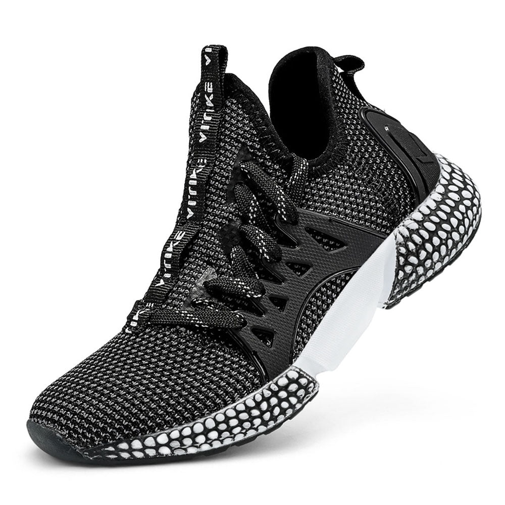 WETIKE Boy's Shoes Mesh Slip on Lightweight Running Sneakers