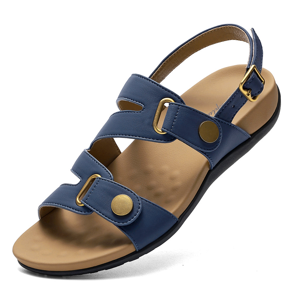 Littleplum Women Orthopedic Arch Support Comfort Adjustable Sandals