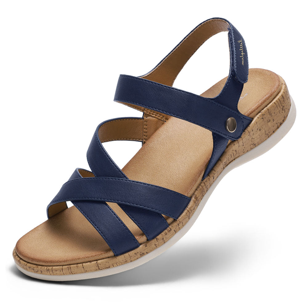 Littleplum Women Orthopedic Arch Support Adjustable Strap Sandals