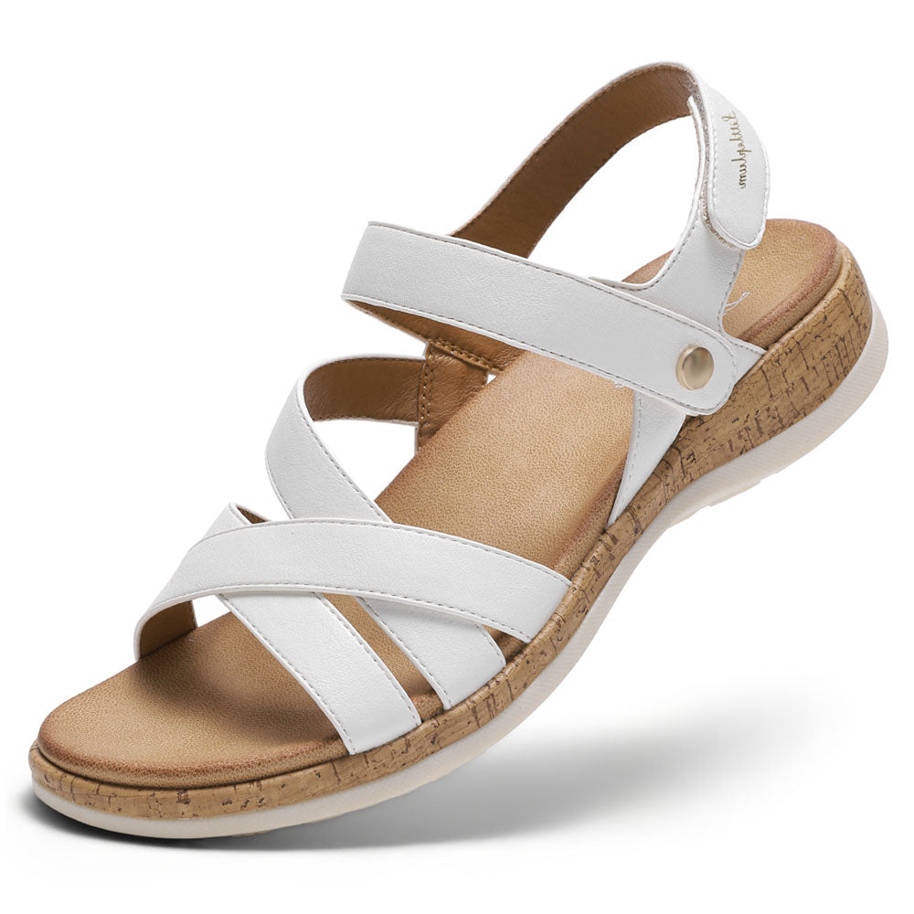 Littleplum Women Orthopedic Arch Support Adjustable Strap Sandals