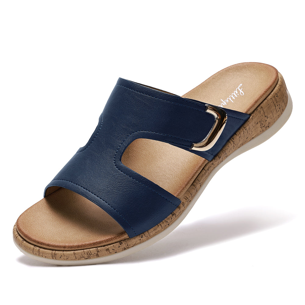 Littleplum Women Arch Support Comfort Breathable Beach Flip Flops
