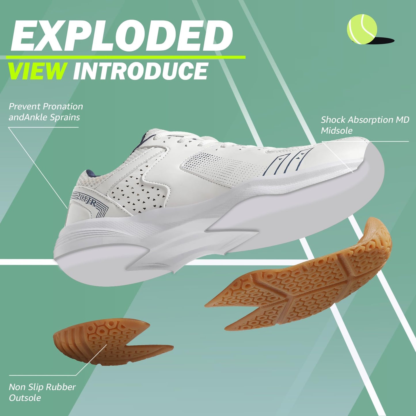 Pickleball Shoes for Men Tennis Shoes [SP-8202]